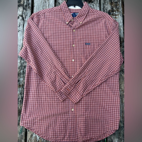 Chaps by Ralph Lauren Mens Long Sleeve Button Down Shirt. Size Large - Picture 3 of 5